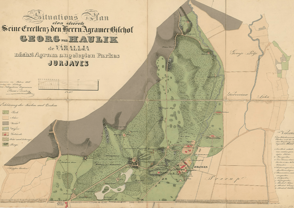 Maksimir map